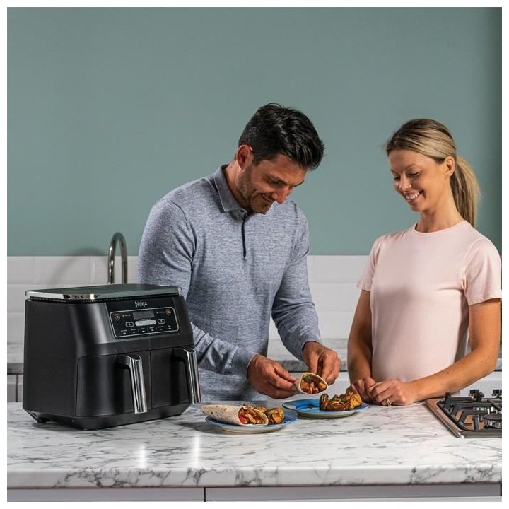 NINJA FOODI AF300EU - Friteuse sans huile Dual Zone - Fonctions Sync,