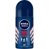 NIVEA FOR MEN Déodorant Bille Masculin Dry Impact - 50ml - Lot de 12