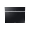 Hotte décorative murale SAMSUNG NK24M7070VB - 729 m³ air / h max - 68 dB max - 4 vitesses - L 60 cm - Noir glossy