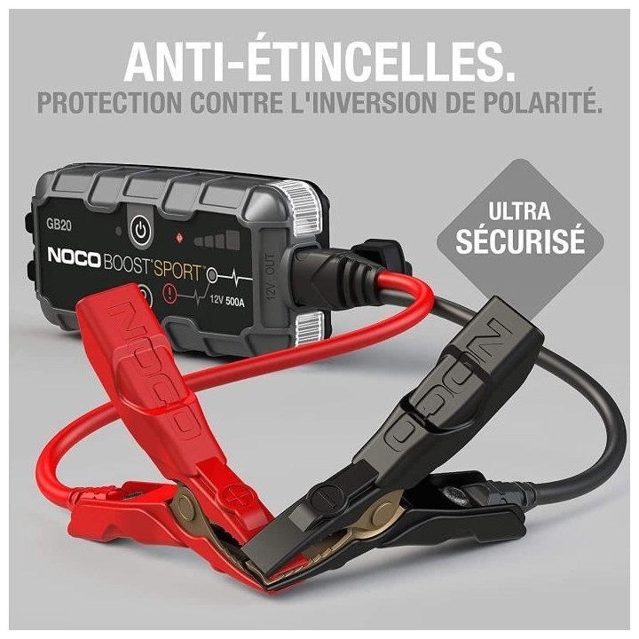 Noco - Lithium aide au démarrage Boost Sport GB20 400A