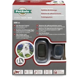 PetSafe - Systeme de Dressage Léger pour Chien 600 m a Stimulation Douce, Rechargeable, Étanche, Signaux Sonores/Vibrations