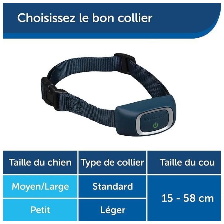 PetSafe - Collier de Dressage avec télécommande digitale pour 2 Chie