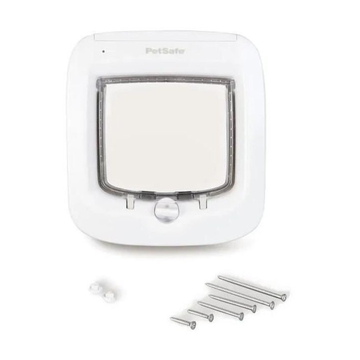 PetSafe - Chatiere a puce électronique, chatiere a piles, verrouillag