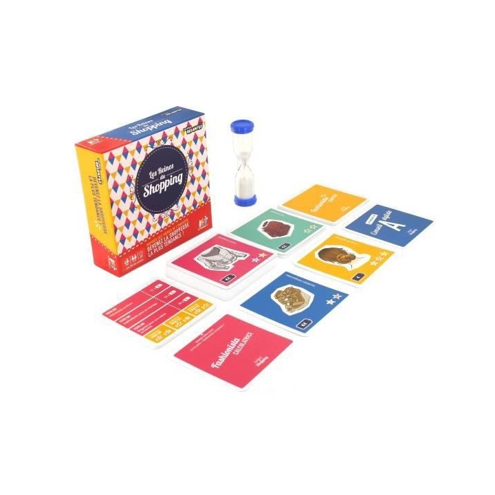 CARTAMUNDI - Jeu de société Les Reines du Shopping - M6 Games