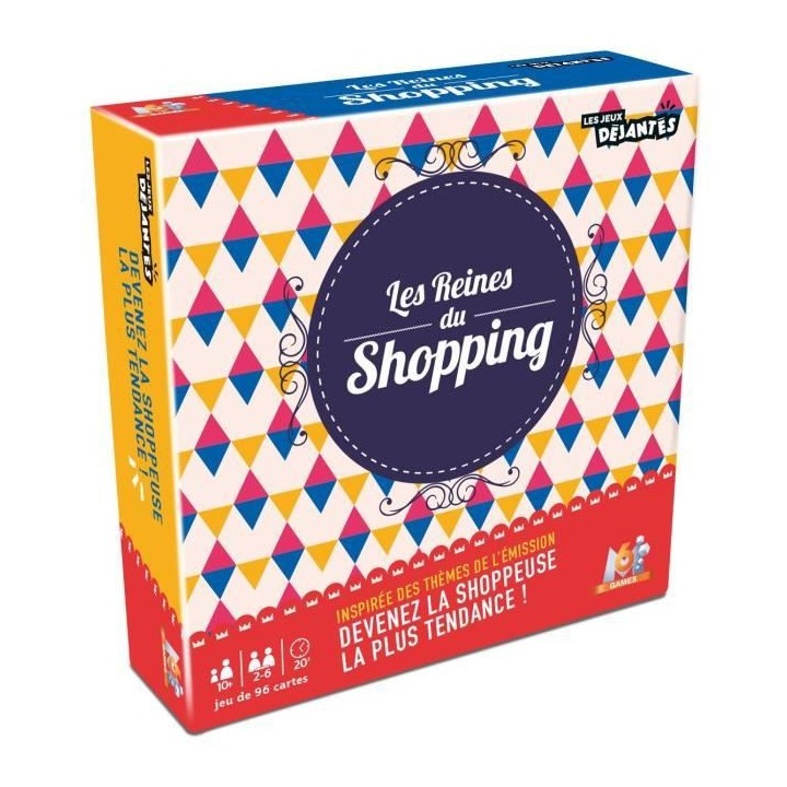 CARTAMUNDI - Jeu de société Les Reines du Shopping - M6 Games