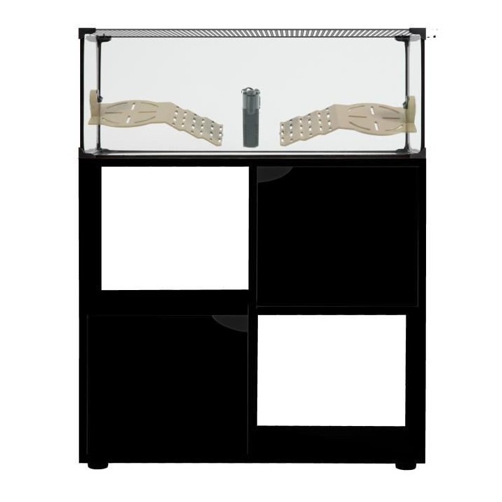ZOLUX Meuble pour aquarium terrarium Karapas - L 80 x p 35 x h 72 cm -