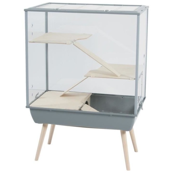 Cage Nevo Royal Gris - Pour rongeur