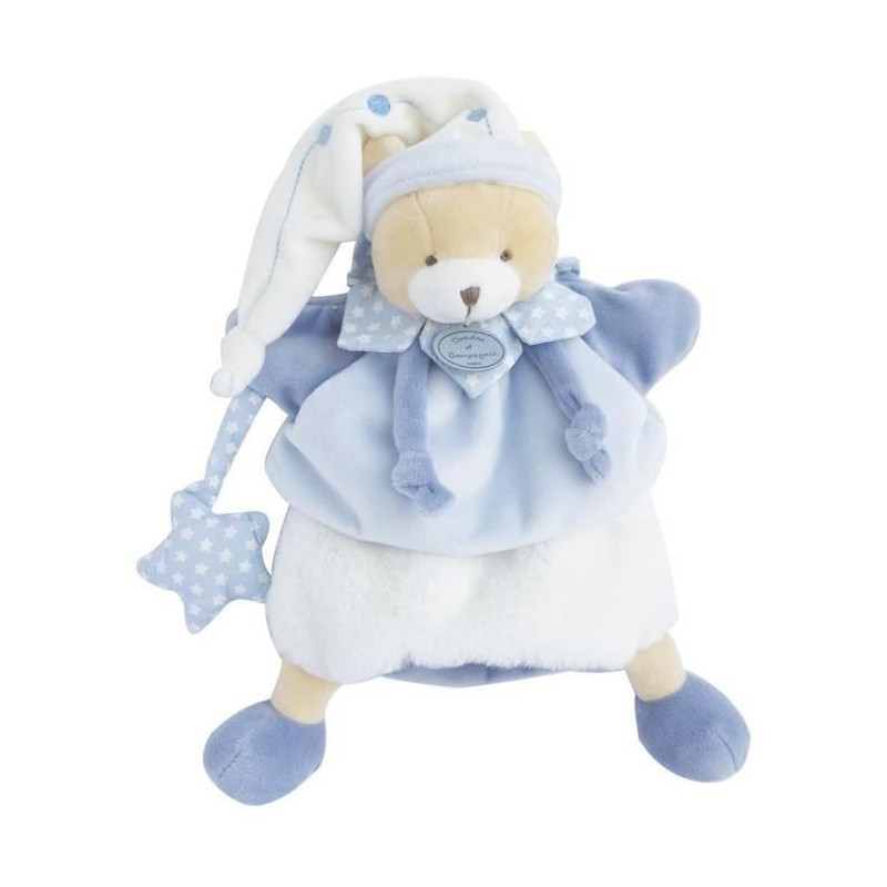 DOUDOU ET COMPAGNIE Cerise et Petit Chou - Marionnette Ours Petit Chou