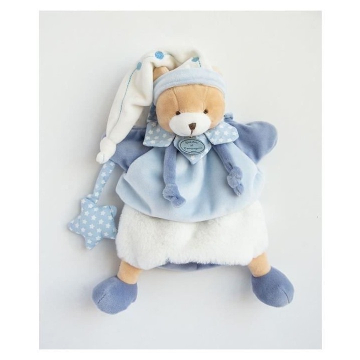DOUDOU ET COMPAGNIE Cerise et Petit Chou - Marionnette Ours Petit Chou