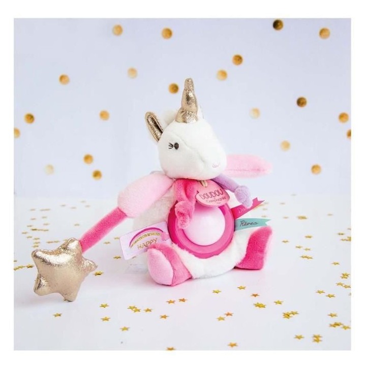 DOUDOU ET COMPAGNIE Lucie la licorne - Veilleuse