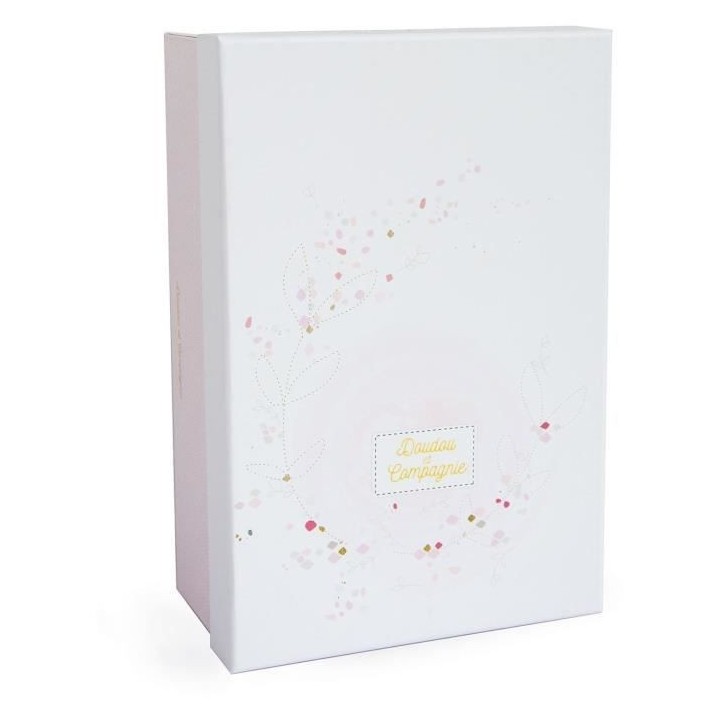 DOUDOU ET COMPAGNIE Lapin de sucre - Boîte a musique Rose