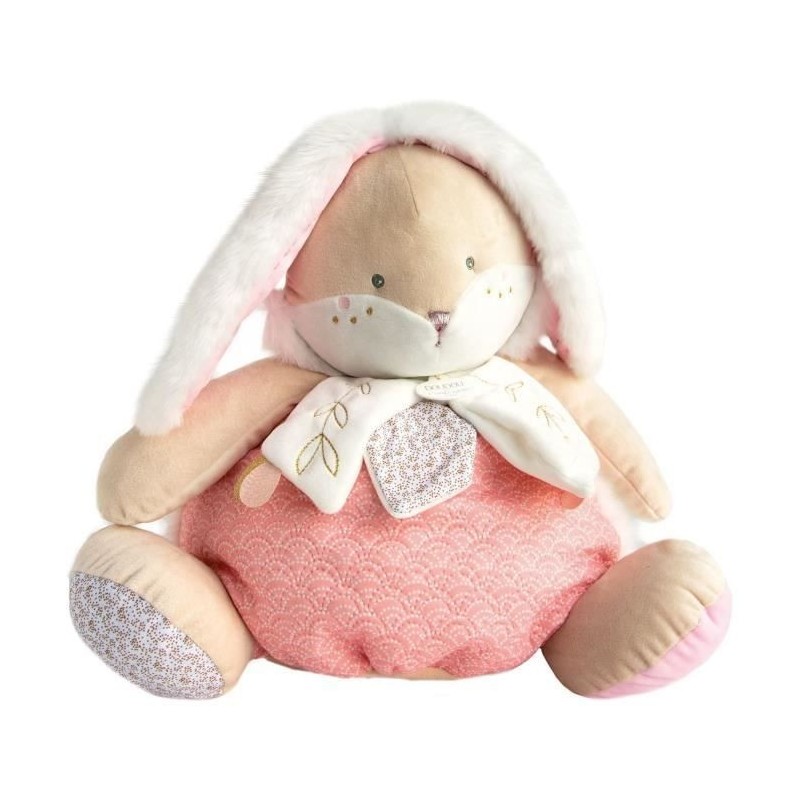 DOUDOU ET COMPAGNIE Lapin de sucre - Range pyjama Rose