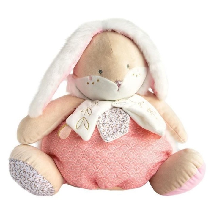 DOUDOU ET COMPAGNIE Lapin de sucre - Range pyjama Rose