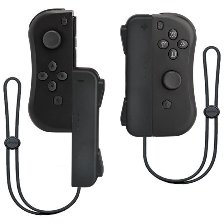 Manette - UNDER CONTROL - iiCon avec Dragonnes - Noire - Switch