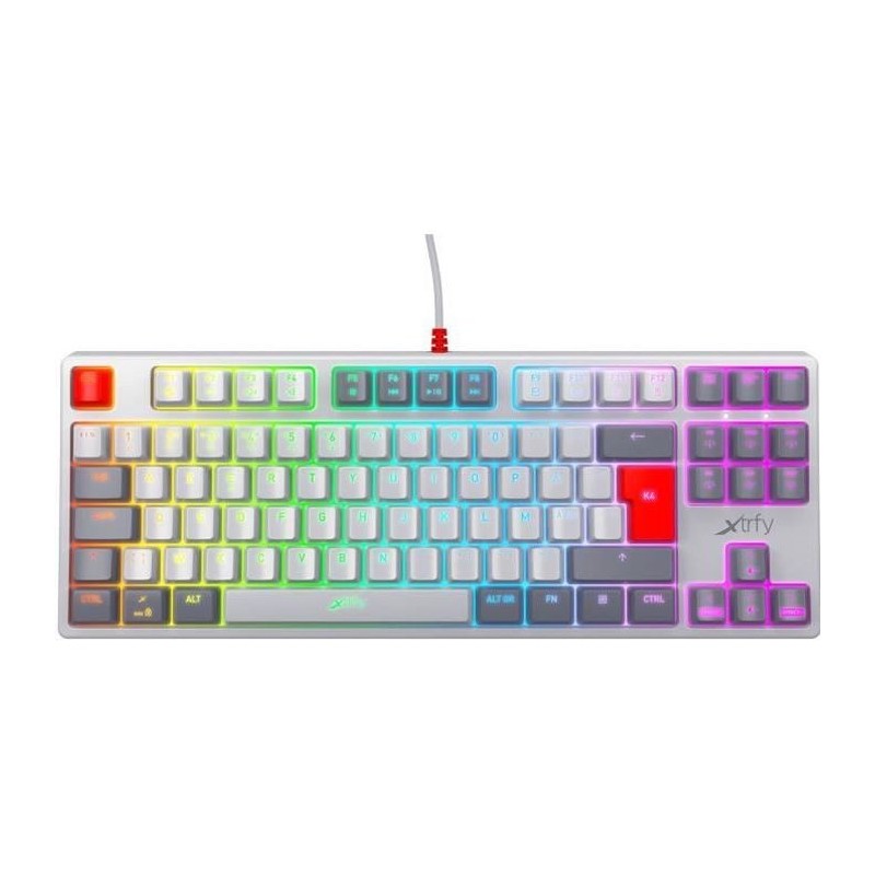 XTRFY Clavier esport K4 TKL Xtrfy - Retro - AZERTY