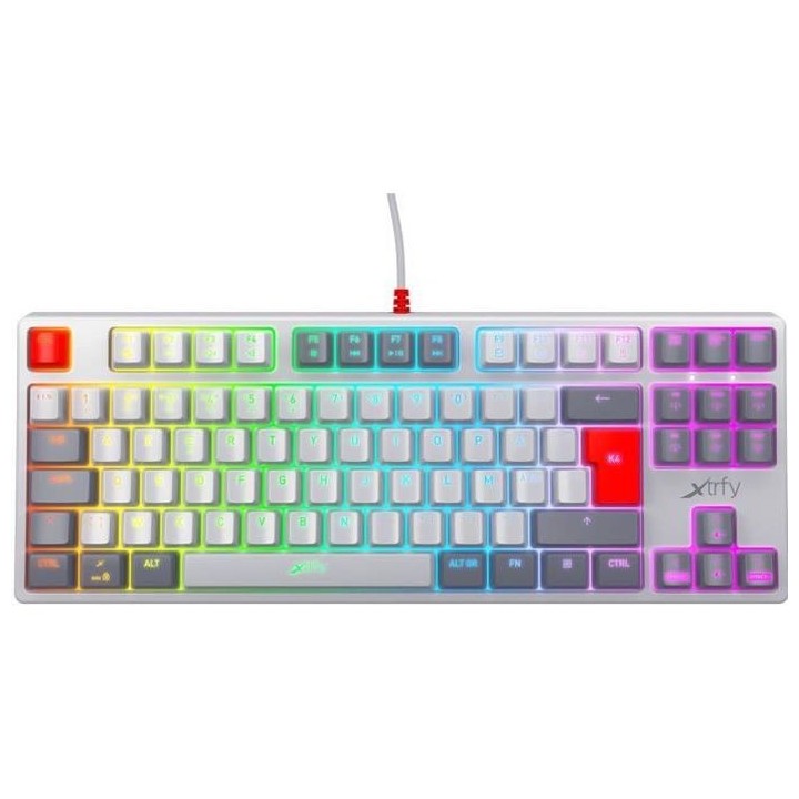XTRFY Clavier esport K4 TKL Xtrfy - Retro - AZERTY