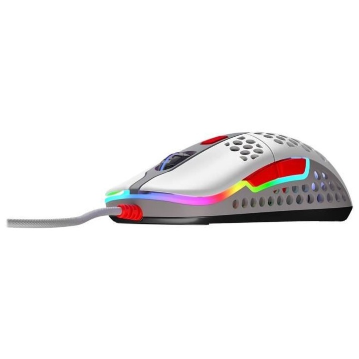 Souris Gaming Filaire - XTRFY - M42 Retro - Ultra légere - Blanche (M