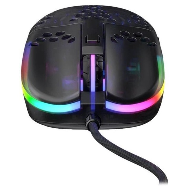 Souris Gaming Filaire - XTRFY - MZ1 Zy's Rail - Noire (MZ1-RGB-BLACK-T