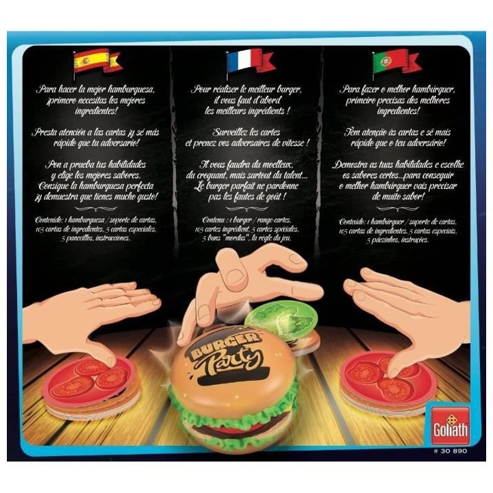 Burger Party - Jeu d'ambiance - Goliath