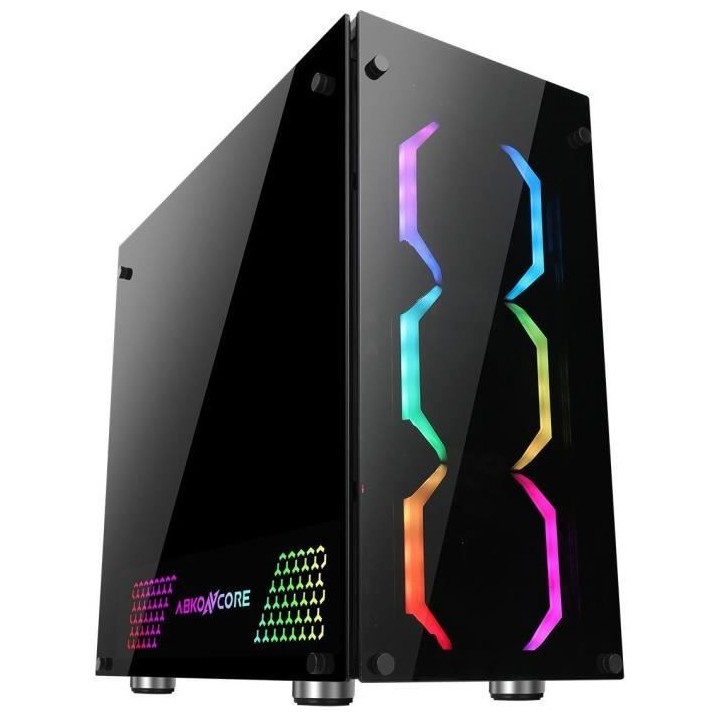 ABKONCORE T350M - Boitier sans alimentation - Mini tour - Format M-ATX