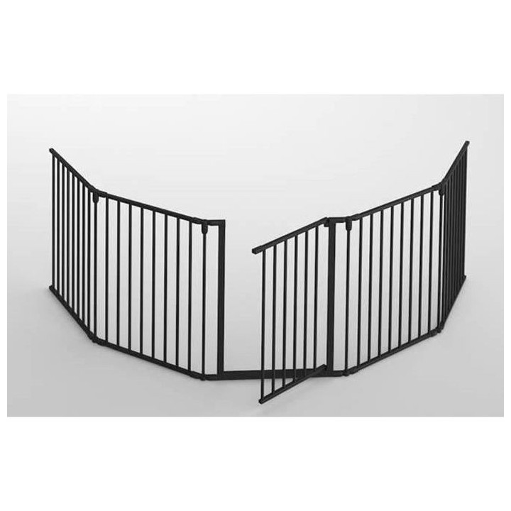 NORDLINGERPRO Barriere Pare feu pliable avec portillon – protection