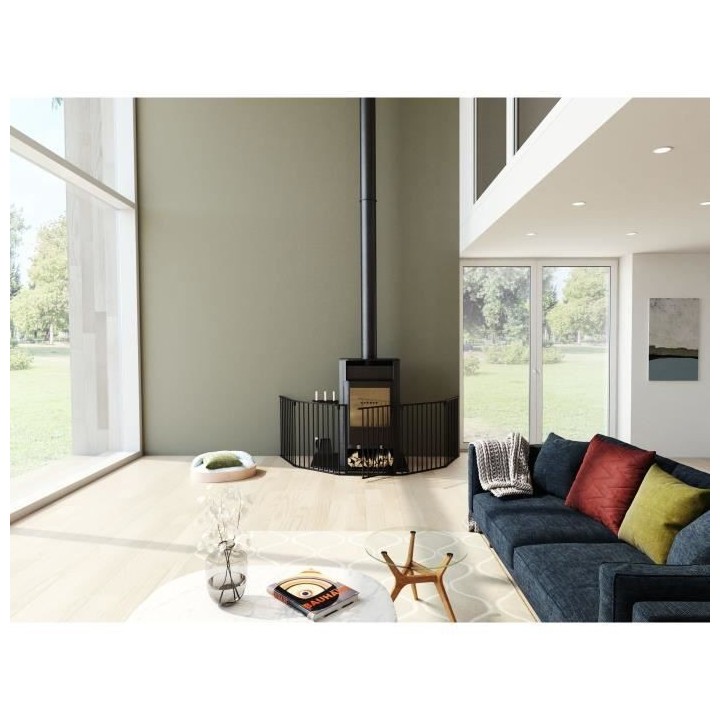 NORDLINGERPRO Barriere Pare feu pliable avec portillon – protection