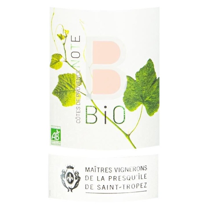 Note 2021 Côtes de Provence - Vin Rosé de Provence - Bio