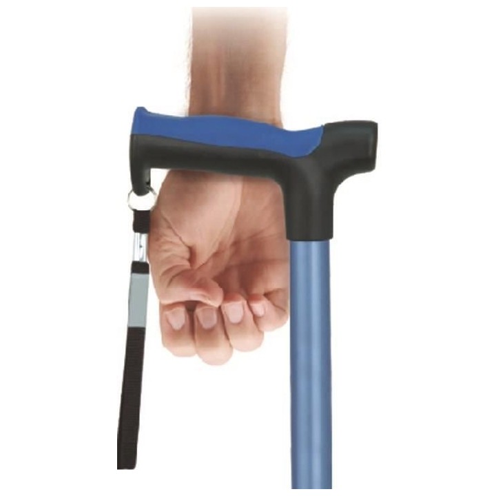 Canne NOVOLIFE NL-30022 - Réglable de 71 a 95 cm - Poignée ergonomiq