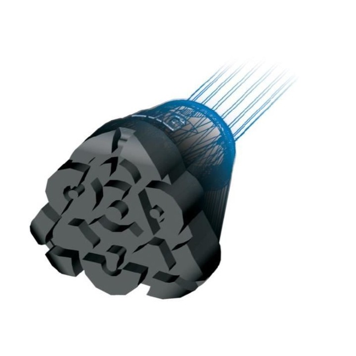 Canne NOVOLIFE NL-30022 - Réglable de 71 a 95 cm - Poignée ergonomiq