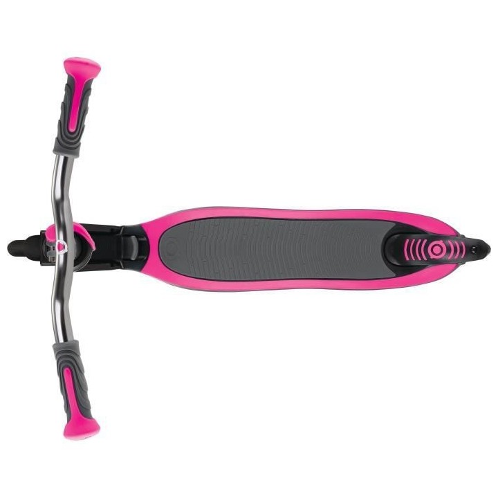 GLOBBER Trottinette Flow 125 Foldable - Enfant fille - Noir et rose