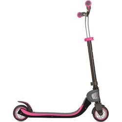 GLOBBER Trottinette Flow 125 Foldable - Enfant fille - Noir et rose