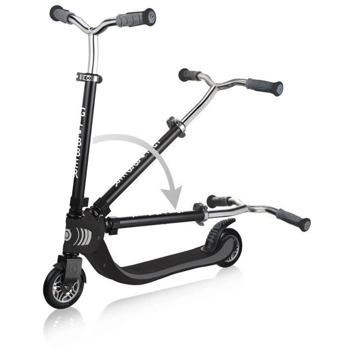 GLOBBER Trottinette enfant pliable 125 - Gris et noir