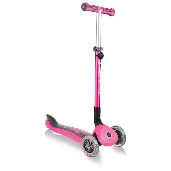 GLOBBER Trottinette convertible Go Up Deluxe - Rose