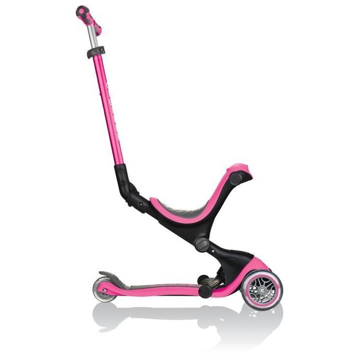 GLOBBER Trottinette convertible Go Up Deluxe - Rose