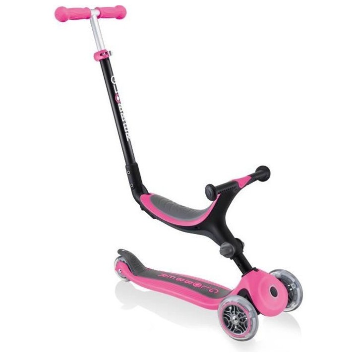 GLOBBER Trottinette pliable GO Up - Rose