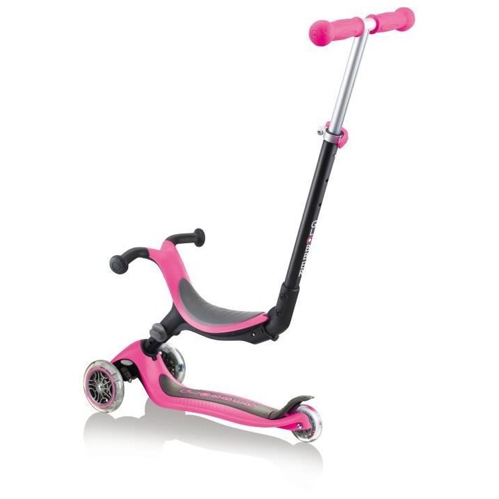 GLOBBER Trottinette pliable GO Up - Rose