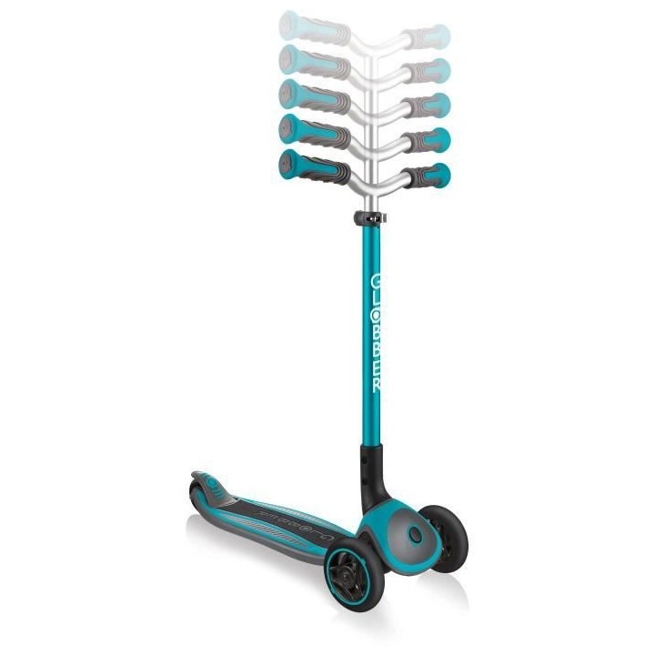 GLOBBER Trottinette enfant 3 roues pliable Master Teal