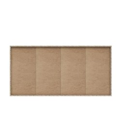 Buffet bas PILVI - 4 portes et 2 tiroirs - Blanc mat - L 162,3 x P 34,2 x H 88,1 cm