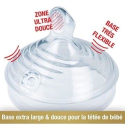 NUK Set 3 biberons Nature Sense Verre