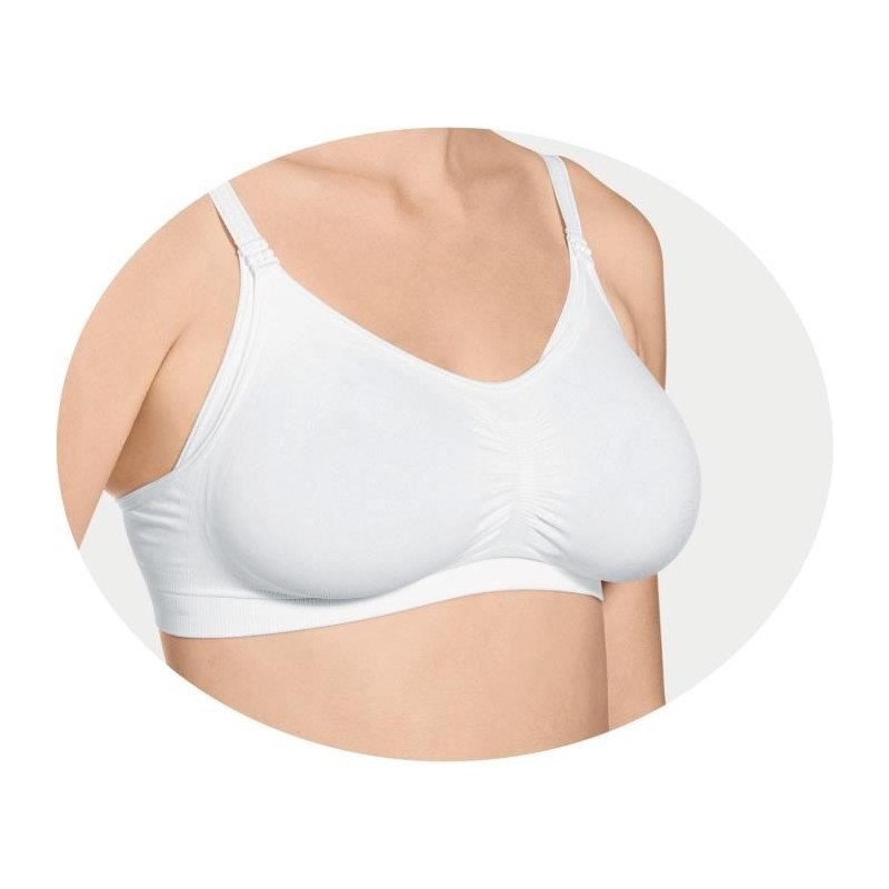 NUK Soutien Gorge Allaitement Ajustable Blanc T2