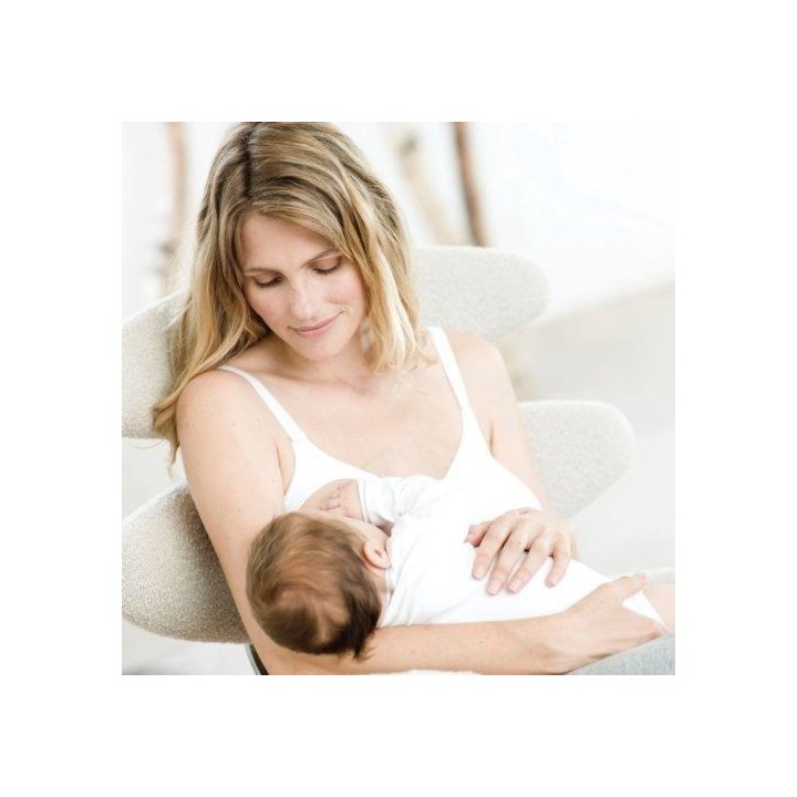 NUK Soutien Gorge Allaitement Ajustable Blanc T3