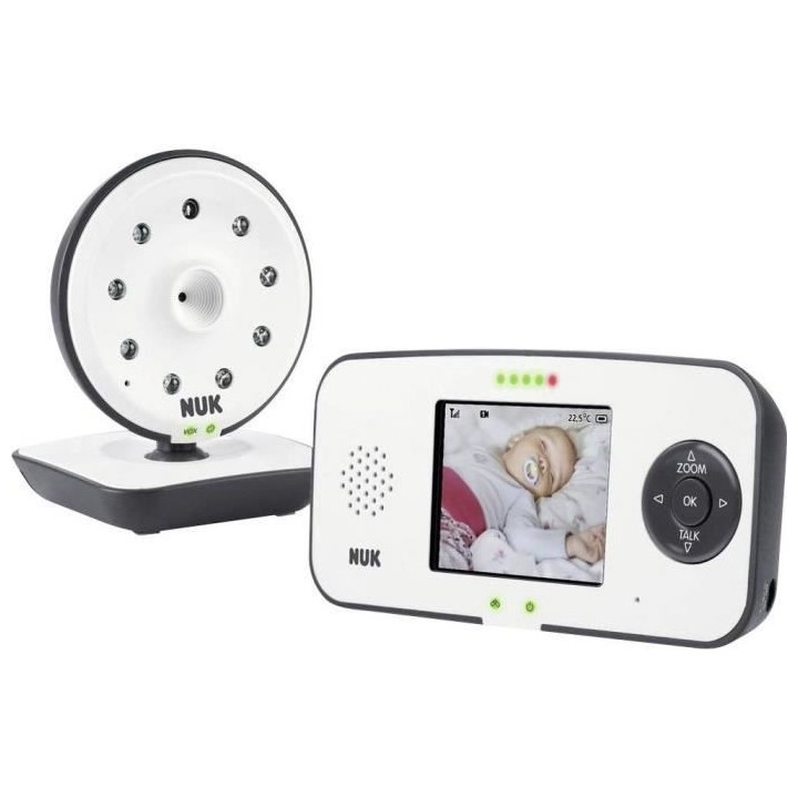 NUK Babyphone/Ecoute bébé Eco control 550VD 10.256.441