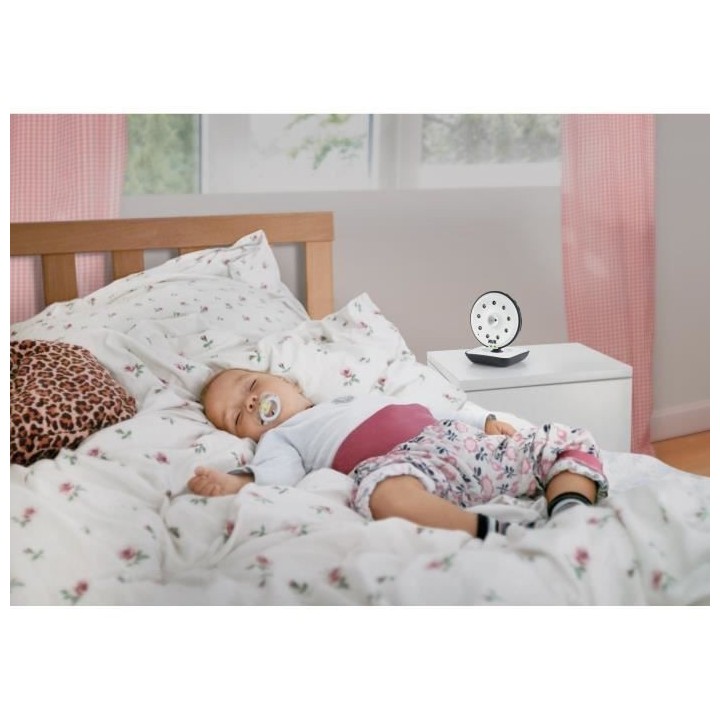 NUK Babyphone/Ecoute bébé Eco control 550VD 10.256.441