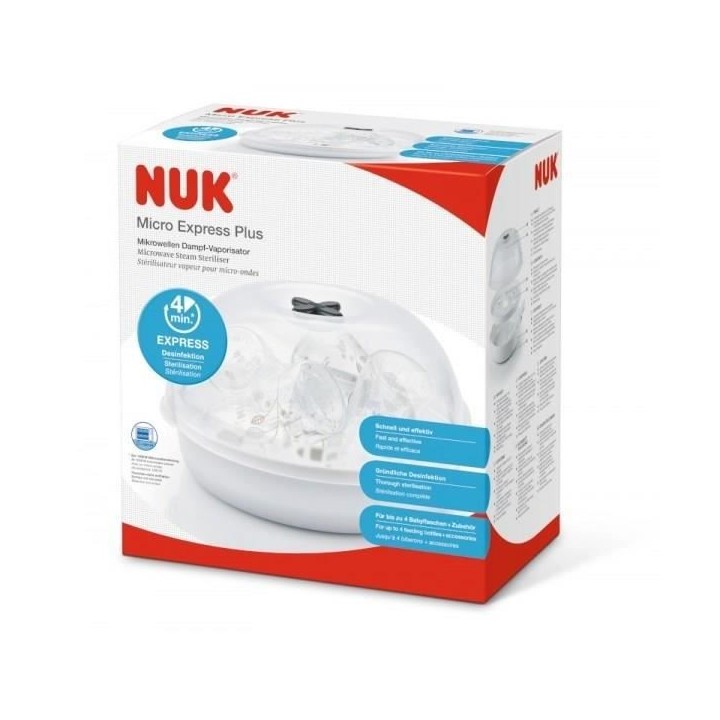 Nuk Maison Stérilisateur Micro-Ondes Express