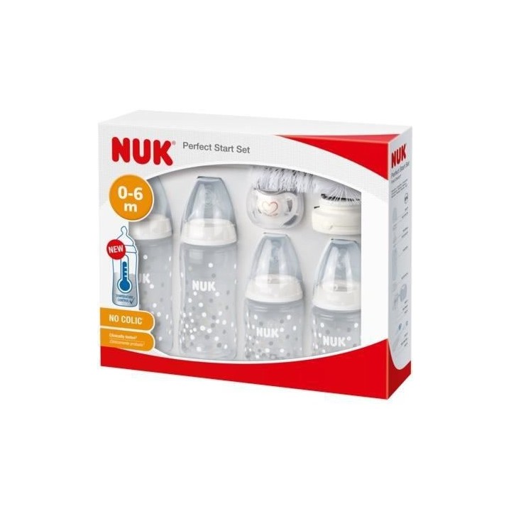 Nuk Biberon Coffret de Naissance Nature Sense +0m