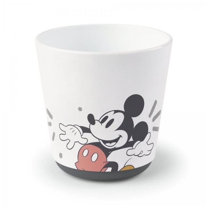 NUK Coffret vaisselle micro-ondable Mickey - Assiette + couverts + gob