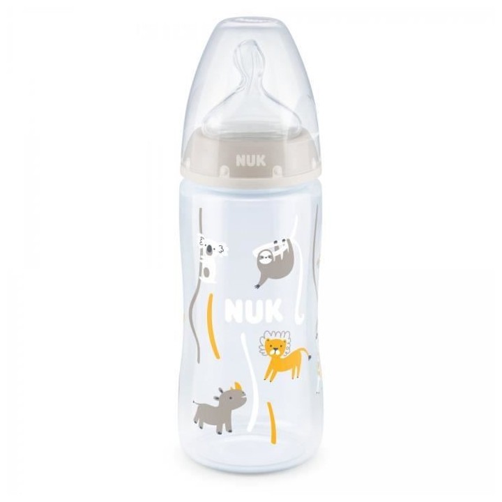 NUK Coffret biberons FC+ - Temperature Control - 3 biberons + 2 tétin