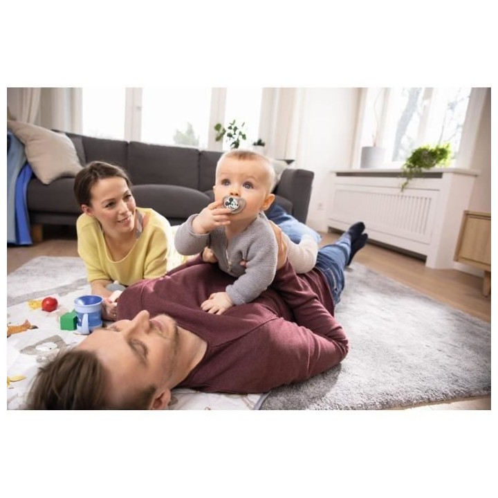 NUK Lot 2 sucettes SPACE Minnie - 18-36 mois