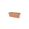 PLASTIKEN Jardiniere rectangulaire Ø 80 X 26 cm - Terracotta