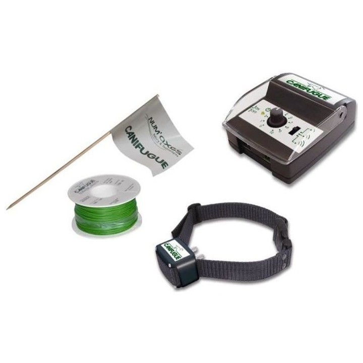 NUM'AXES Canifugue Clôture et collier anti-fugue pour chiens - FUG103